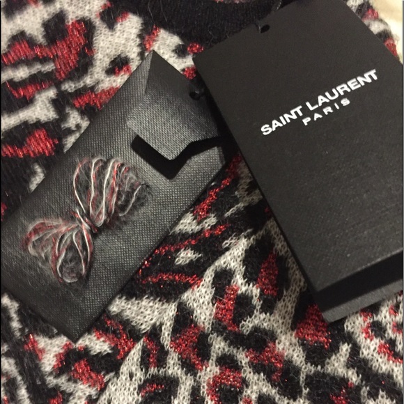 YSL-Yves Saint Laurent Wool Sweater Collection 2016 X-Small - Picture 6 of 8